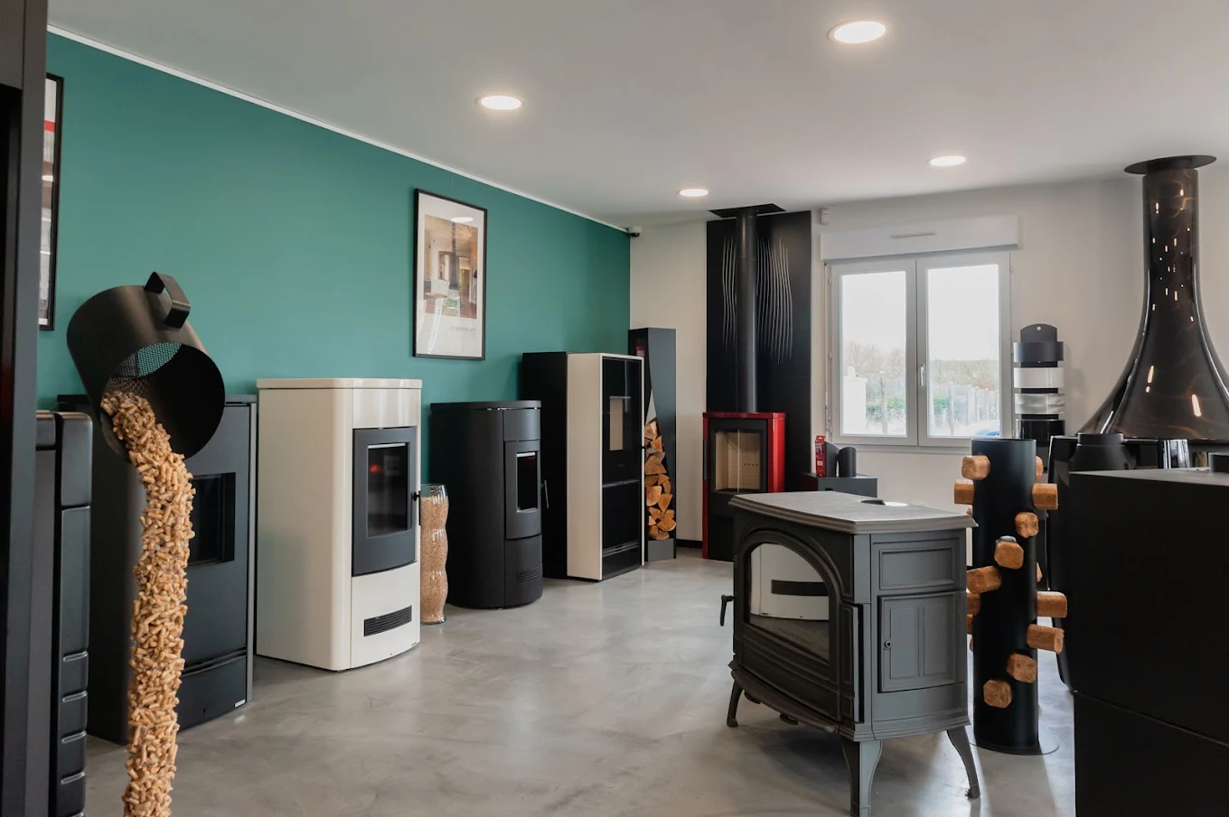 Magasin Chauffage de Puisaye à Charny. Installateur de chauffage bois et granulés